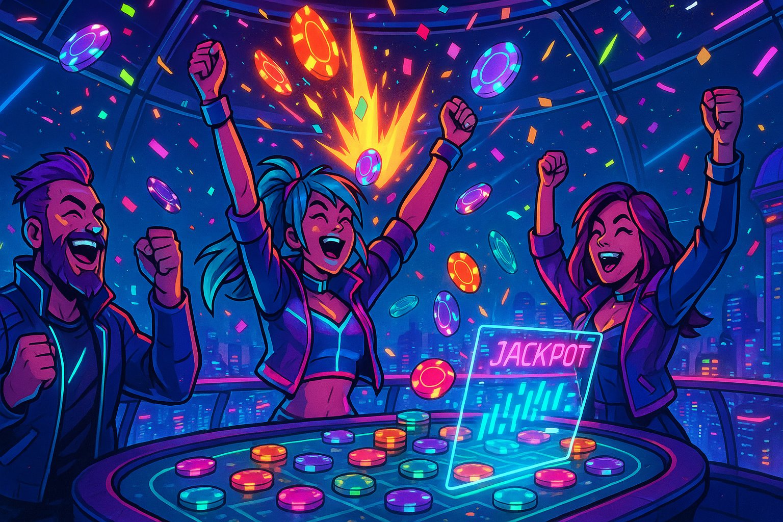 Responsible gaming message for adults using game lobby on mobile