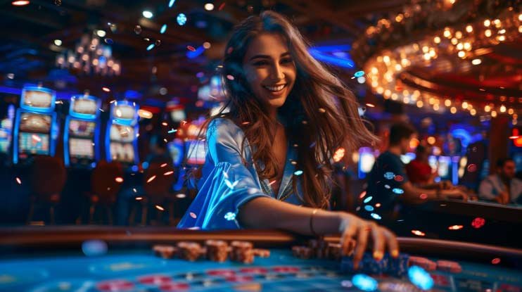 Mobile slots browsing layout with privacy and safety reminders